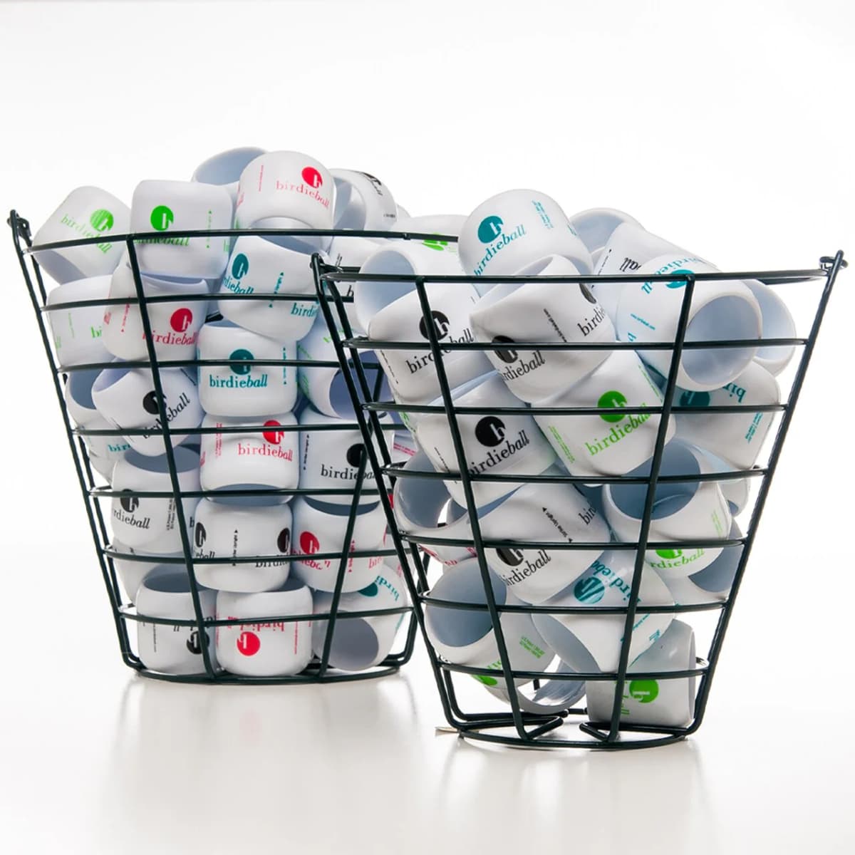 BirdieBall Practice Golf Ball Basket Set