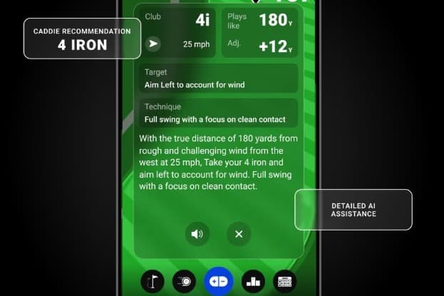 AI Caddie Club Recommendations