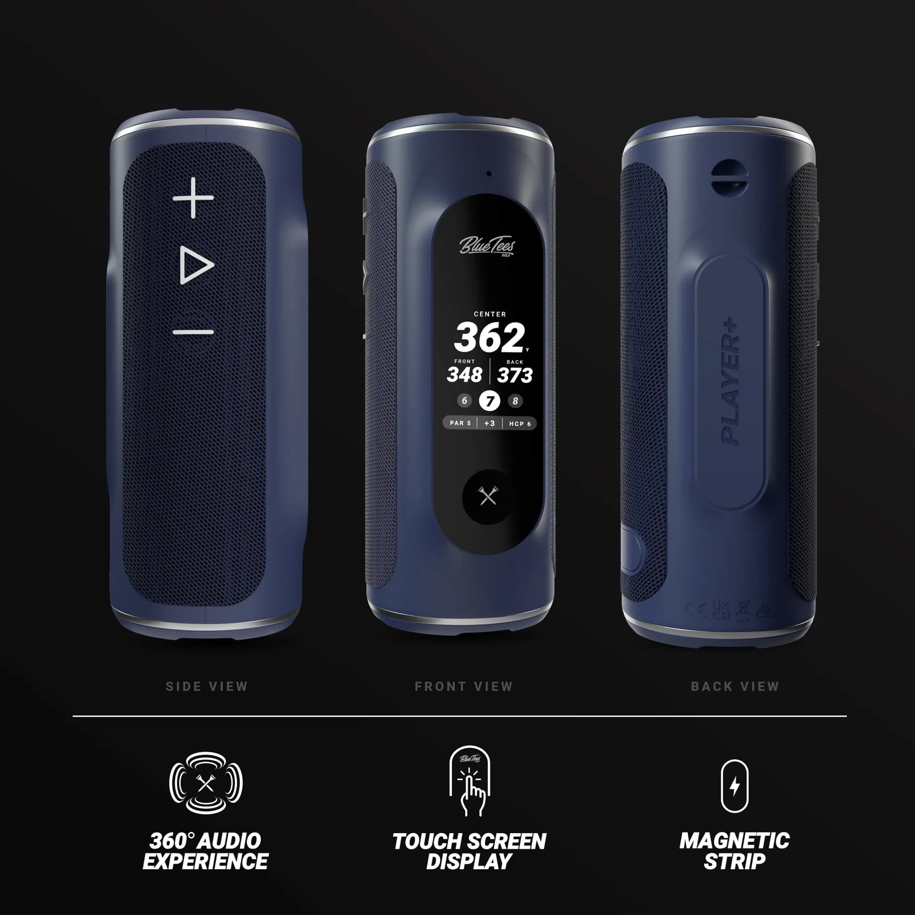 Blue Tees Player+ GPS Speaker