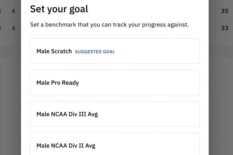 Custom Training Goals Based on Targeted Skill Profile