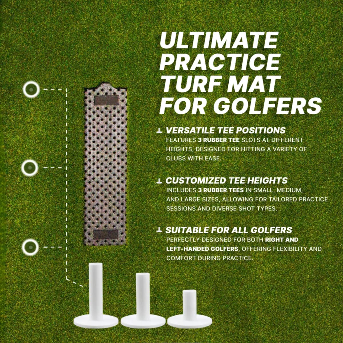 Divot Board + Turf Mat Bundle