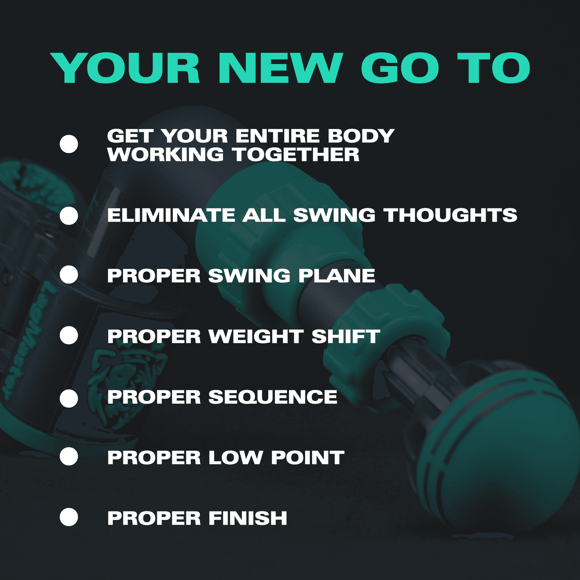 LagMaster Full Swing Training Aid