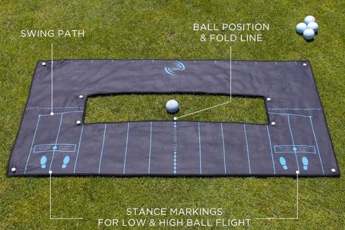 Ball Striker mat included