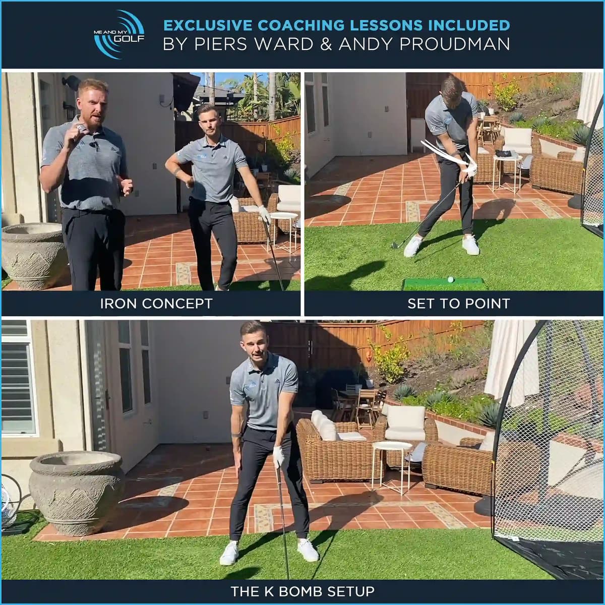 Dual-Turf Golf Hitting Mat - Main feature image