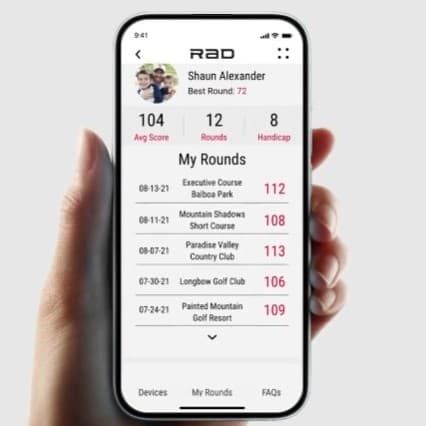 Rad Golf Mobile App