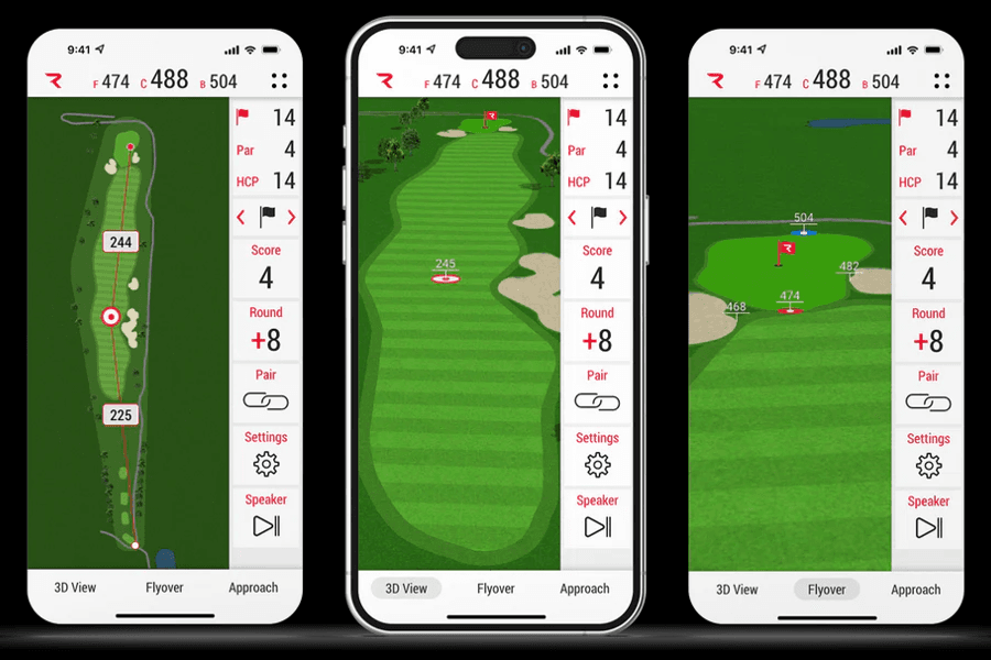 2D and 3D Hole and Approach Shot Flyovers