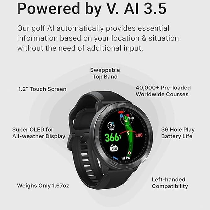 Voice Caddie T11 Pro GPS Golf Watch - Main feature image