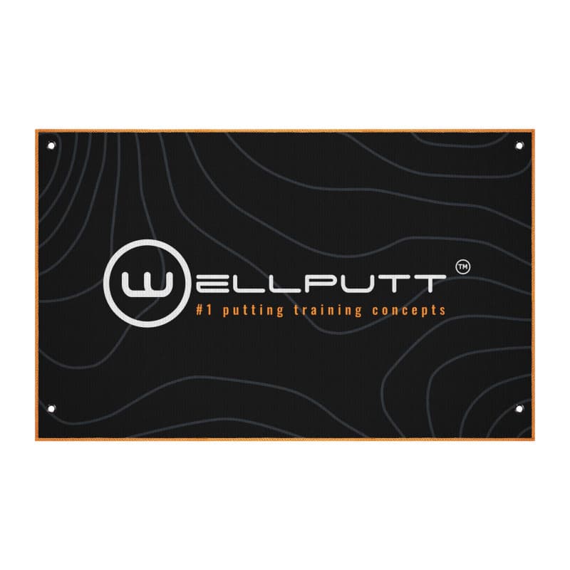 Wellputt Welltowel Putting Training Towel - Main feature image